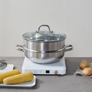 [모던하우스] 올스텐 바닥3중 인덕션겸용 2단 찜기 28CM NEW