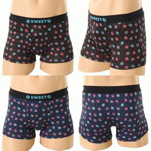 솔브 SMP6028TA 폴리 스판 스윗 도넛 나염 남성 드로즈 팬티