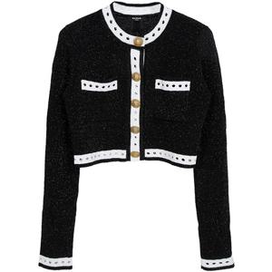 발망 블랙 버튼 울 카디건 BF1KL101 KE74 EHQ