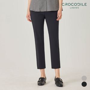 [크로커다일레이디] 뒷밴딩일자핏팬츠_CLBMPT101