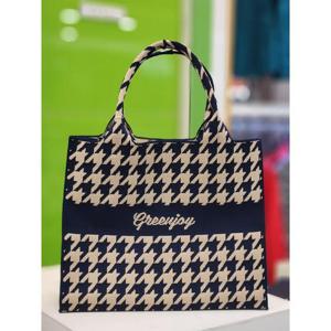 그린조이 세이브존07 여성 체크 토트백 L GP22LA96WL