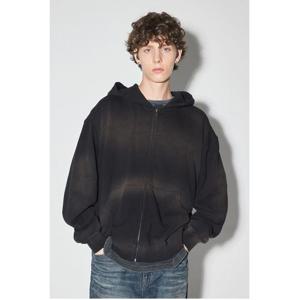 [버커루]남자빈티지 다잉 오버핏 후드 집업(B255TJ350P)