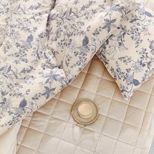 마리엔 60수 면모달 밍크극세사 차렵이불패드세트 S/SS