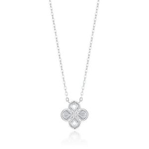 [GB] 튜더로즈 다이아몬드 컷팅 볼륨 14K GOLD 목걸이 LNF24030D