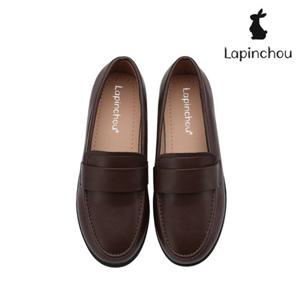 [트래드후스 - 라팡슈] 라팡슈 쥴 플레인 로퍼 플레인 브라운 LPFTL20BK