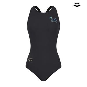 아레나 카나리아 원피스 레이서백 A4FL1LO02 BLK