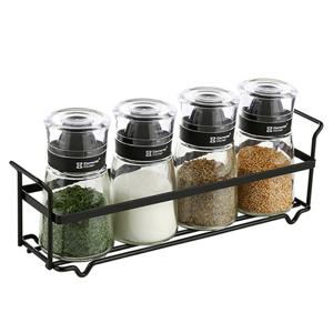 시노글라스 스마트 양념병 블랙 160ml 5p 시럽 카페