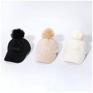 [링스골프][24FW] 여성 니트 폭스폼 육쪽캡  L21D3CP259_IV_CC