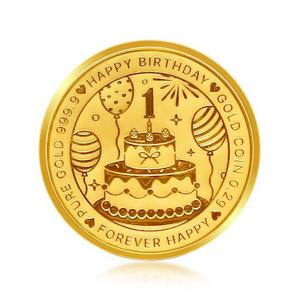 [한국금다이아몬드] 순금 골드바 행운 선물 골드 돌잔치 코인 0.2g
