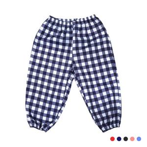 유아동 어린이 우비 레인 비옷 방수바지-체크