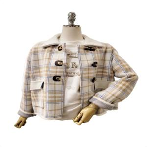 [포커스]체크더플자켓 FS5A3JK3008