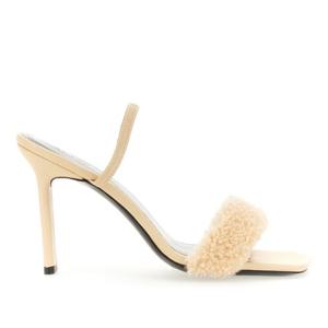 바이파 오픈 토 슬립온 하이힐 샌들 22PFADSBLSHE SBL