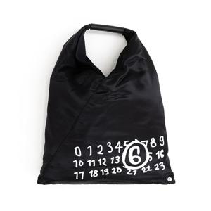 메종마르지엘라 MM6 재패니즈 스몰 토트백 블랙 S54WD0043 P7184T8013