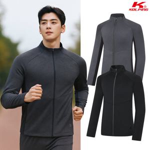 콜핑 남성 봄 하이쿨 스트레치 등산 스포츠형 집업 자켓 KSC624RJ6M