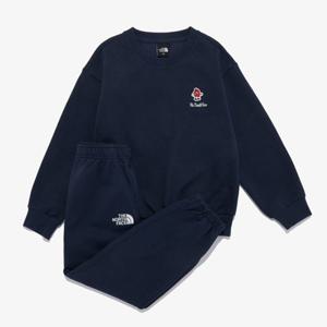 [노스페이스키즈] (NM5MR01T_네이비) 키즈 고-투 세트   NKUS