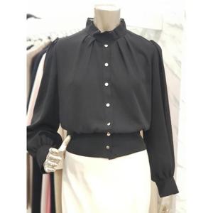 미니멈 세이브존01 페플럼 시스루 블라우스 MYDGWB0890