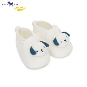 블루독베이비[hu]24SS IV)BI강아지인형폼폼덧신 44170-013-01 덧신 슈즈 양말 신발 출산용품 신생아 선물