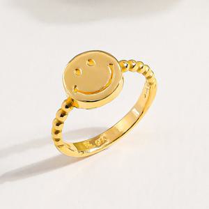 24K 순금 반지 스마일 3.75g