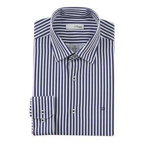 [에스티듀퐁(셔츠)]25SS 폴리스판 얇은 여름긴팔 슬림셔츠 SE5SM21LS323SNY