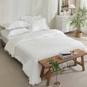 [파르페by알레르망] 캐슬린 60수 모달 바이오워싱면 무봉제 차렵이불 S/SS