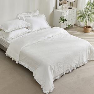 [파르페by알레르망] 캐슬린 60수 모달 바이오워싱면 무봉제 차렵이불세트 S/SS