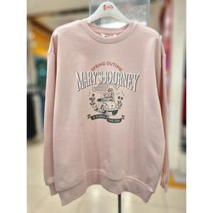 주)소이 세이브존01 신학기 봄 빈티지 일러스트 맨투맨티 25S5453