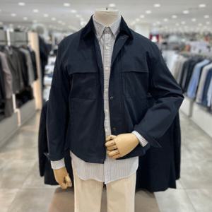 [지오지아]코듀로이 카라 간절기 점퍼_AAF2JJ1101_DNV_DG