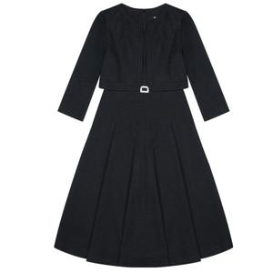 [씨]자켓 SET A라인 벨티드 원피스 (SJOACK2507IZ)