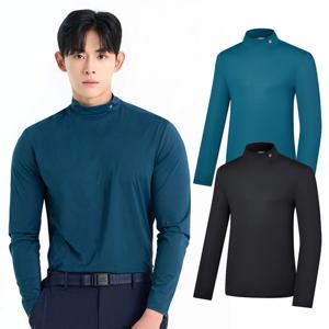 콜핑 남성 아이스본 흡습속건 냉감 이너 등산 긴팔 반목 티셔츠 KSC486TT0M