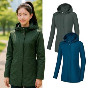 콜핑 여성 봄 속건성 터치 등산 중기장 바람막이 자켓 KSC626SJ4W