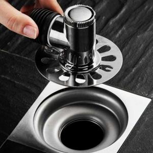 세탁기 배수구 하수구 망 냄새 t형 차단 트랩 2구