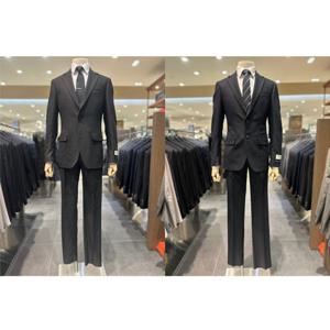 [리얼지오지아][25SS] 남성 슬림핏 썸머 데님 라이크솔리드 수트 셋업 ADF2SBSP1921