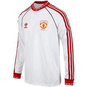 [정품] 아디다스 맨체스터 유나이티드 1991/92 어웨이 긴팔 저지 맨유 리메이크 유니폼 (JF0375)