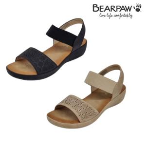 베어파우 MICHAELA 여성 캐주얼 쿠션 밴딩 샌들 2종 택1 K2865QB-W