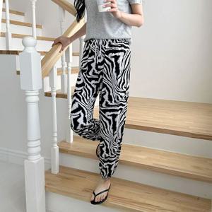 지브라 밴딩 여름 쿨 조거바지 SD-240610