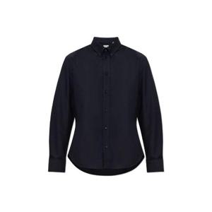 Burberry 로고 자수 버튼 셔츠 8101321C1765 INDIGO TP934671874