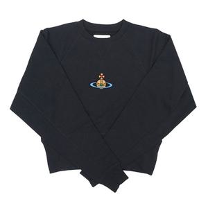 비비안 웨스트우드 여성 애슬레틱 스웨트셔츠 블랙 1I010001 J006O N401