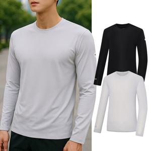 콜핑 남성 아이스본 퀵드라이 등산 냉감 긴팔 라운드 티셔츠 KSC483ST4M