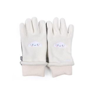 아트박스/키즈키즈 시나모롤 페이스 자수 부클 장갑