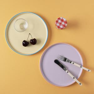 아트박스/라운드앤플랫 에이드 브런치 접시 중