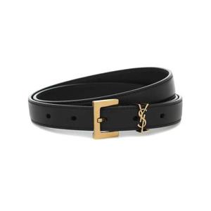 라프리마 생로랑 모노그램 로고 벨트 634437 BOO0W 1000