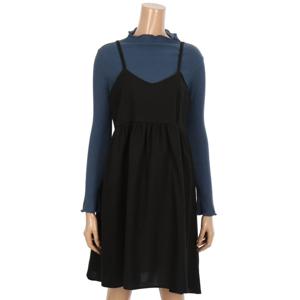 [르샵]심플 뷔스티에 셔링 미니 원피스 (BO2OP006A)