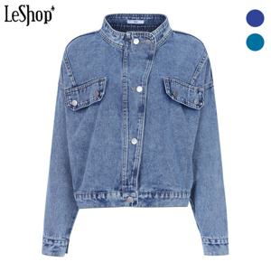 [르샵]차이나넥 데님 자켓 (BO9JK018A)