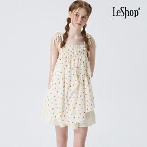 [르샵]도트 스모크 밴딩 나시 원피스 (BP4OP073A)