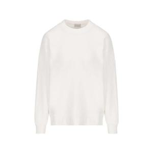 Moncler 로고 디테일 크루넥 스웨트셔츠 8G00031809KX 034 TP934687315