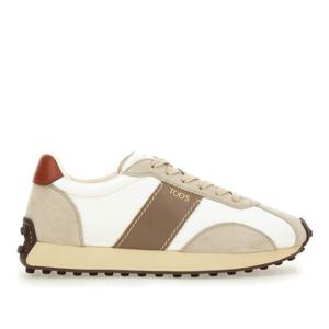 토즈 레더 패브릭 로우탑 스니커즈 XXW26L0IO30 TNK0EY1