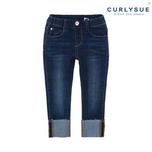 [컬리수]아동 말랑롤업 슬림 데님 팬츠 CNS1GADN01