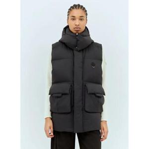 25 FW Moncler x Willow Smith 여성 사벨라 다운 베스트 mwi0258010blk