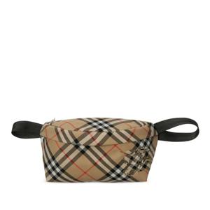 버버리 체크 패턴 벨트 백 8091780 A2021 A2021