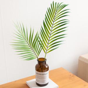 아레카 조화 화병 더블 set 55cm (DIY) 인테리어 식물 테이블 장식 소품 꾸미기